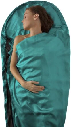 Sea To Summit Premium Silk Travel Liner - Mummy With Hood & Box Foot|-|Doublure D'appoint De Voyage Premium En Soie - Style Momie -Sea To Summit 116 7ESea 20Foam b8f7461a 1c37 49c8 8589 07bbe9fc3ca7