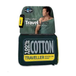 Sea To Summit Expander Travel Liner - Traveler W Pillow Insert|-|Doublure D'appoint De Voyage Expander -Sea To Summit 122 7EEucalyptus 20Green 4e69d0a7 7f63 4d9c 82a2 9308c8a40fe1