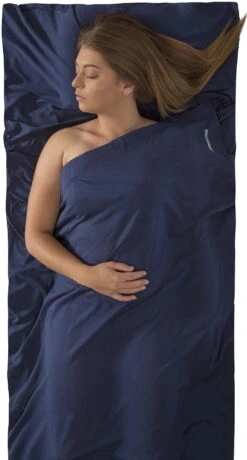 Sea To Summit Expander Travel Liner - Traveler W Pillow Insert|-|Doublure D'appoint De Voyage Expander -Sea To Summit 122 7E 7EDetail3 20Navy 20Blue 0ce7b03e 2702 4341 bb53 0a2ab842edbc