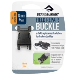Sea To Summit Side Release Field Repair Buckle With Removable Pin 14 Sea To Summit Side Release Field Repair Buckle With Removable Pin -Sea To Summit 239 FieldRepairBuckle 15mm SideRelease 2Pin Packaged ForWeb