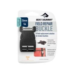 Sea To Summit Side Release Field Repair Buckle With Removable Pin 12 Sea To Summit Side Release Field Repair Buckle With Removable Pin -Sea To Summit 246 FieldRepairBuckle 25mm SideRelease 1Pin Packaged ForWeb