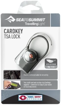 Sea To Summit TSA Travel Lock - Cardkey With Cable|-|Cadenas De Voyage TSA- Cardkey Avec Câble