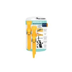 Sea To Summit Stretch-Loc 20 TPU Straps (500mm) -Sea To Summit ASLSTRP20x500YW Stretch Loc20 20mmx500mm Yellow Packaging 01