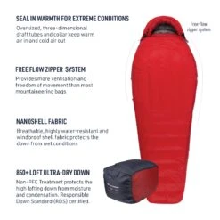 Sea To Summit Alpine Down Winter Sleeping Bag (-5°F & -40°F) 14 Sea To Summit Alpine Down Winter Sleeping Bag (-5°F & -40°F) -Sea To Summit AlpineSleepingBagFeatures