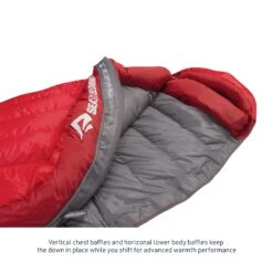 Sea To Summit Alpine Down Winter Sleeping Bag (-5°F & -40°F) 15 Sea To Summit Alpine Down Winter Sleeping Bag (-5°F & -40°F) -Sea To Summit BafflesImage Alpine