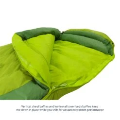 Sea To Summit Ascent Down Sleeping Bag (25°F, 15°F & 0°F) -Sea To Summit BafflesImage Ascent