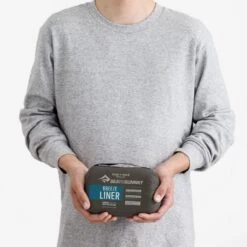 Sea To Summit Breeze Coolmax Liner - W/ Pillow Sleeve+Insect Shield (Rectangle) -Sea To Summit BreezeSleepingBagLiner InsectShield RectangularWithPillowSleeve ASL031081 251608 MODEL 1