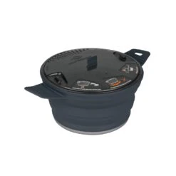 Sea To Summit X-Pot -Sea To Summit Collapsible camp cookware pot charcoal 2.8liter