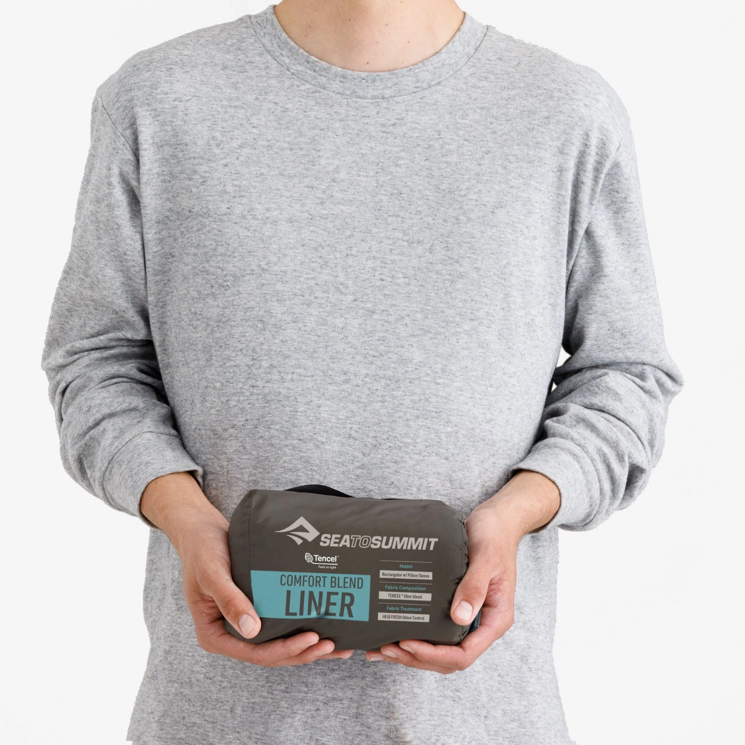 Sea To Summit Comfort Blend Liner - W/ Pillow Case (Rectangle) 3 Sea To Summit Comfort Blend Liner - W/ Pillow Case (Rectangle) - Image 3