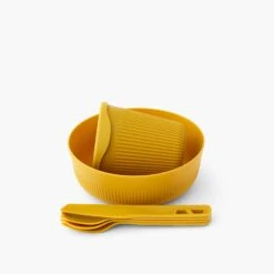 Sea To Summit Passage 1 Person Dinnerware Set (6 Piece) -Sea To Summit PassageDinnerwareSet1P6PieceYellow ACK037051 120913 ADDITIONAL 1