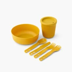 Sea To Summit Passage 1 Person Dinnerware Set (6 Piece) -Sea To Summit PassageDinnerwareSet1P6PieceYellow ACK037051 120913 PRIMARY