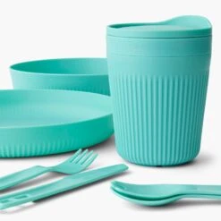 Sea To Summit Passage 1 Person Dinnerware Set (7 Piece) -Sea To Summit PassageDinnerwareSet1P7PieceBlue ACK037051 120219 ADDITIONAL 2