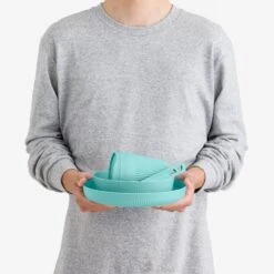 Sea To Summit Passage 1 Person Dinnerware Set (7 Piece) -Sea To Summit PassageDinnerwareSet1P7PieceBlue ACK037051 120219 MODEL 1