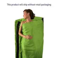 Sea To Summit Premium Silk Travel Liner -Sea To Summit PremiumSilkTravelLinerRectangular Green