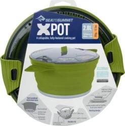 Sea To Summit X Pot - 2.8 Liters|-|X Pot - 2.8 Litres -Sea To Summit STS 110 7E 7EDetail2 20Olive 20Green