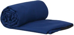 Sea To Summit Premium Silk Travel Liner - Double|-|Doublure D'appoint De Voyage Premium Silk - Double -Sea To Summit STS 115 34 7E 7EDetail1 20Navy 20Blue
