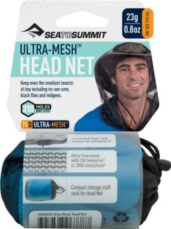 Sea To Summit Ultra-Fine Mesh Mosquito Head Net|-|Chapeau Moustiquaire En Mailles Ultra-fines