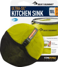 Sea To Summit Ultra-Sil Kitchen Sink - 10 L|-|Évier Ultra-Sil - 10 L -Sea To Summit STS 193 7E 7EDetail5 20Green