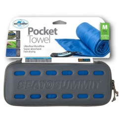 Sea To Summit Pocket Towel - M|-|Serviette Pocket - Moyenne -Sea To Summit STS 210 7ECobalt 20Blue 7EBox c3d1eed9 9959 42f4 912d 21b14585e96f