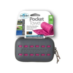 Sea To Summit Pocket Towel - M|-|Serviette Pocket - Moyenne -Sea To Summit STS 210 7E 7EBox 20Berry dd99e485 6860 4697 a652 0768614c0e3a