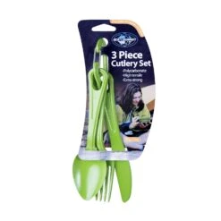 Sea To Summit Polycarbonate Utensil Set|-|Ensemble D'ustensiles En Polycarbonate -Sea To Summit STS 215 7EGreen