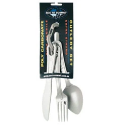 Sea To Summit Polycarbonate Utensil Set|-|Ensemble D'ustensiles En Polycarbonate -Sea To Summit STS 215 7ETitanium 7de49d0b 2df8 4270 ac8a 92e95fcab6c3