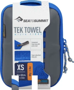 Sea To Summit Tek Towel - XS|-|Tek Towel - Très Petit -Sea To Summit STS 261 7E 7EDetail1 20Cobalt 20Blue