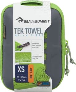 Sea To Summit Tek Towel - XS|-|Tek Towel - Très Petit -Sea To Summit STS 261 7E 7EDetail1 20Lime