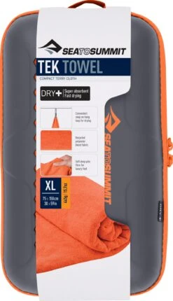 Sea To Summit Tek Towel - XL|-|Serviette Tek - Très Grande -Sea To Summit STS 265 7E 7EFront 20Outback 20Orange