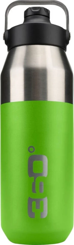 Sea To Summit 360 Insulated Wide Mouth Bottle With Sip Cap - 750ML|-|Bouteille 360 Isolée Gros Goulot Avec Bouchon Sip - 750ml -Sea To Summit STS 3602 7EBright 20Green