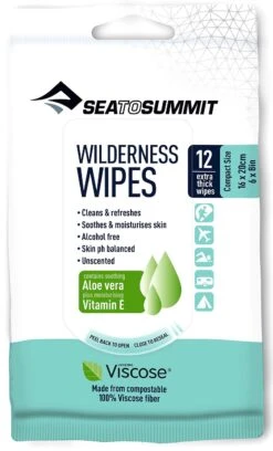 Sea To Summit Wilderness Bath Wipes Compact|-|Serviettes Wilderness Bath Compact