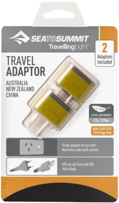 Sea To Summit Travel Adaptor For Australia / NZ/ China|-|Adaptateur De Voyage Pour L'Australie / NZ / Chine