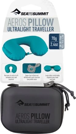 Sea To Summit Aeros Traveller - Neck Pillow|-|Oreiller Pour Le Cou Aeros Traveller -Sea To Summit STS 439 7E 7EPackage 20Grey