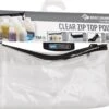 Sea To Summit Travelling Light TPU Clear Zip Pouch|-|Pochette à Glissière Transparente Avec 6 Bouteilles Travelling Light TPU
