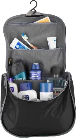 Sea To Summit Hanging Toiletry Bag - Large|-|Sac De Toilette Suspendu - Large -Sea To Summit STS 452 7E 7EOpen 20Black 25dfb412 769e 4b67 843c 80807f07e173