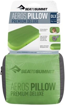 Sea To Summit Aeros Premium Deluxe Pillow|-|Oreiller Premium Deluxe Aeros -Sea To Summit STS 575 7E 7EDetail6 20Lime
