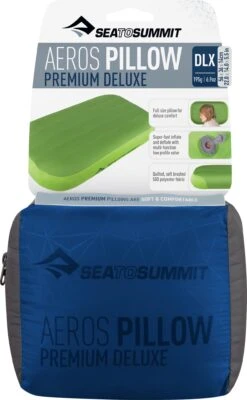Sea To Summit Aeros Premium Deluxe Pillow|-|Oreiller Premium Deluxe Aeros -Sea To Summit STS 575 7E 7EPackage 20Navy 20Blue