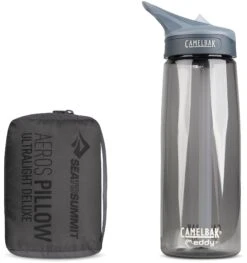 Sea To Summit Aeros Ultralight Deluxe Pillow|-|Oreiller Premium Ultra-léger Aeros -Sea To Summit STS 576 7E 7EDetail3 20Grey