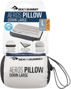 Sea To Summit Aeros Down Pillow - Large|-|Oreiller En Duvet Aeros - Grand -Sea To Summit STS 578 7E 7EDetail2 20Grey
