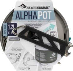 Sea To Summit Alpha Pot 1.2 L|-|Casserole Alpha 1.2 L -Sea To Summit STS 710 7E 7ED 20Grey
