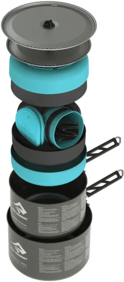 Sea To Summit Alpha 2 Pot Cook Set 4.2|-|Ensemble De Vaisselle Alpha Cookset 4.2 -Sea To Summit STS 724 7E 7EDetail1 20No 20Color