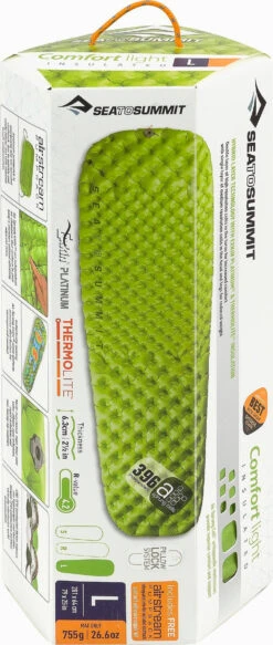 Sea To Summit Comfort Light Sleeping Mat [Large]|-|Matelas De Sol Comfort Light [Grand] -Sea To Summit STS 917 7E 7EDetail2 20Green