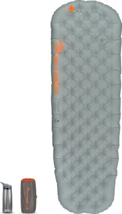 Sea To Summit Ether Light XT Sleeping Mat [Small]|-|Matelas De Sol Ether Light XT [Petit] -Sea To Summit STS 938 7E 7EFront1 20Light 20Grey