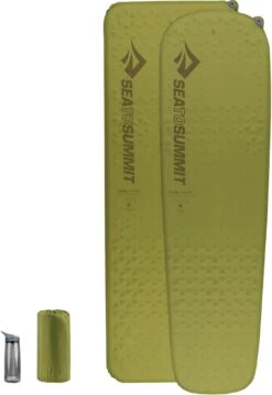 Sea To Summit Camp Self-Inflating Sleeping Mat - Large|-|Matelas De Sol Auto-gonflant Camp - Grand -Sea To Summit STS 962 7E 7EFront1 20Green