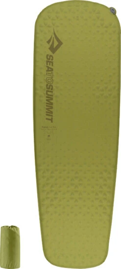 Sea To Summit Camp Self-Inflating Sleeping Mat - Large|-|Matelas De Sol Auto-gonflant Camp - Grand -Sea To Summit STS 962 7E 7EFront5 20Green