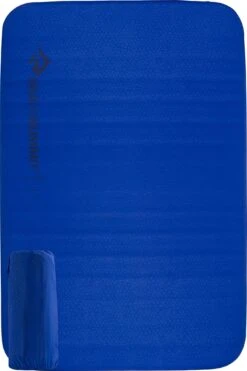 Sea To Summit Comfort Deluxe Self-Inflating Sleeping Mat - Double - Unisex |-|Matelas De Sol Auto-gonflant Comfort Deluxe - Double - Unisexe -Sea To Summit STS 979 35 7E 7EFront1 20Byron 20Blue