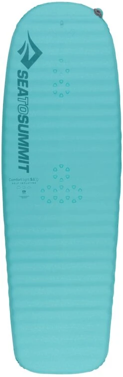 Sea To Summit Comfort Light Self Inflating Sleeping Mat - Large - Women's|-|Matelas De Sol Auto-gonflant Comfort Light - Grand - Femme -Sea To Summit STS 986 7E 7EDetail1 20Teal 0fff05d7 02e5 413c 8f9f 6de6c31d4589