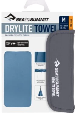 Sea To Summit Drylite Towel - Medium 40 X 20 In|-|Serviette Drylite - Moyen 40 X 20 In 20 Sea To Summit Drylite Towel - Medium 40 X 20 In|-|Serviette Drylite - Moyen 40 X 20 In -Sea To Summit STS A2506 7E 7EFront 20Moonlight 20Blue