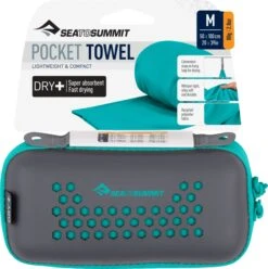 Sea To Summit Pocket Towel - Medium 40 X 20 In|-|Serviette Pocket - Moyen 40 X 20 In -Sea To Summit STS A2511 7E 7EFront 20Baltic 20Blue