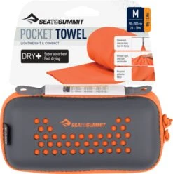 Sea To Summit Pocket Towel - Medium 40 X 20 In|-|Serviette Pocket - Moyen 40 X 20 In -Sea To Summit STS A2511 7E 7EFront 20Outback 20Orange